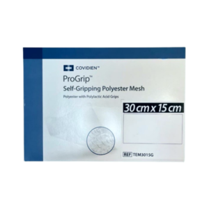 Malla Parietex Progrip Rectangular 30 X15 Cm TEM3015G