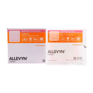 Smith & Nephew Allevyn Gentle Border Apósito De Espuma Hidrocelular Con Bordes Con Gel Adhesivo De 17.5 X 17.5 CM