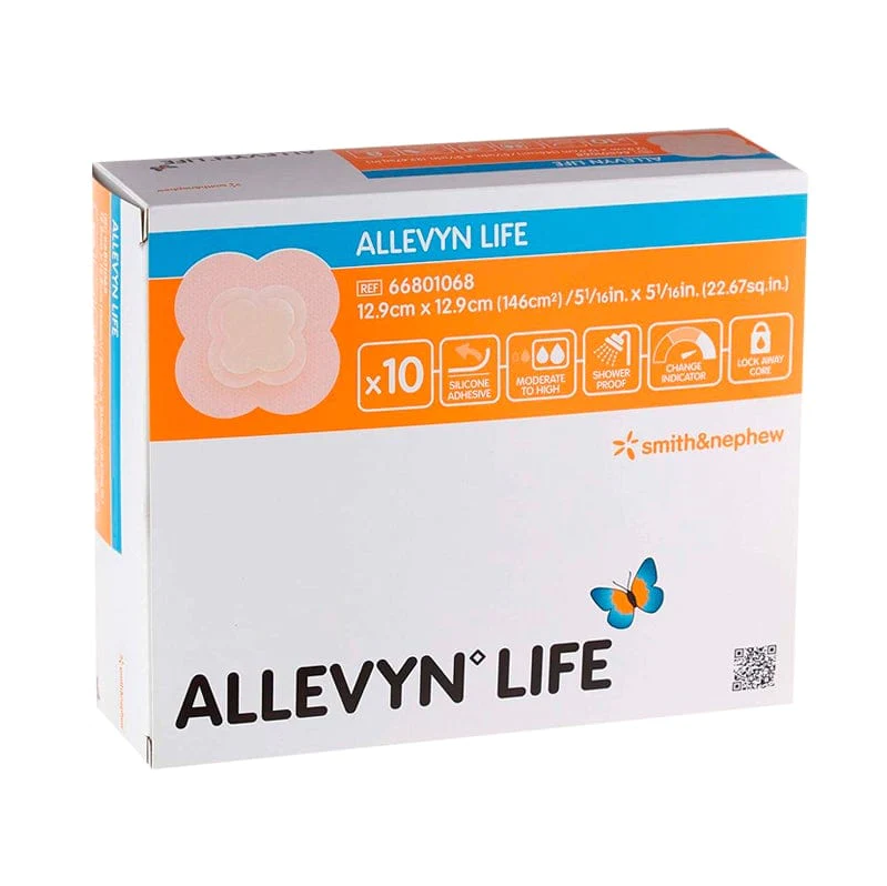 Smith & Nephew Allevyn Life Apósito De Espuma Hidrocelular De 12.9 X 12.9 CM