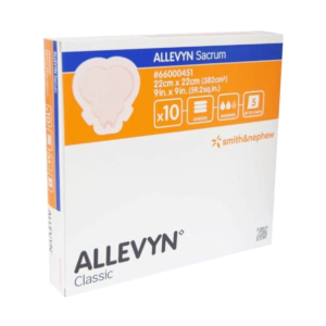 Smith & Nephew Allevyn Sacrum Adhesivo Apósito De Espuma Hidrocelular De Sacro De 22 CM X 22 CM