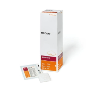 Smith & Nephew Melolin Apósito En Gasa Altamente Absorbente Estéril De Baja Adherencia De 5 CM X 5 CM