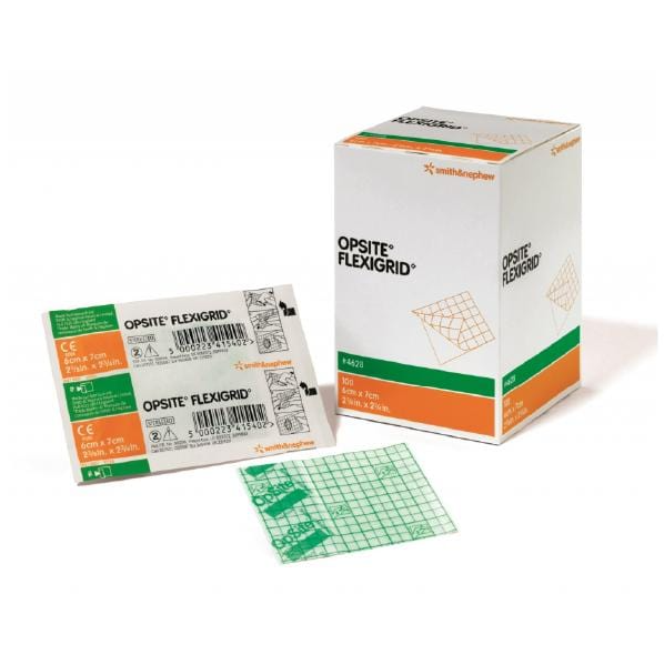 Smith & Nephew Opsite Flexigrid Apósito De Retención Hipoalergénico De 6 CM X 7 CM