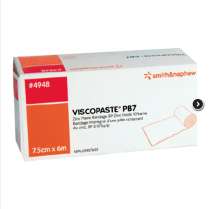 Smith & Nephew Viscopaste Vendaje De Pasta Óxido De Zinc De 7.5 CM X 6 M