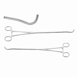 Pinza Hemostática Cirugía Torácica 90°